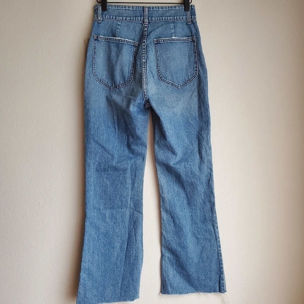Reformation Cher Jeans in Baltic NEW - Picture 2 of 5